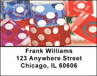 Roll The Dice Address Labels | LBBAC-85