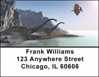 Prehistoric Dinosaurs Address Labels | LBBAC-88