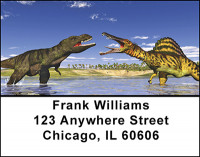 Ancient Dinosaurs Address Labels | LBBAC-89