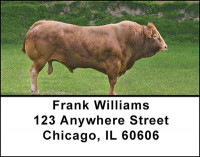Bulls Address Labels | LBBAC-95
