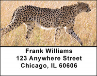 Cheetah Address Labels | LBBAC-97