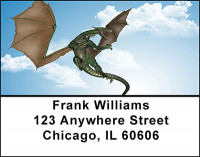 Flying Dragons Address Labels | LBBAD-02