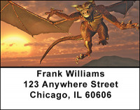 Flying Dragons Address Labels | LBBAD-02