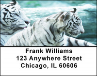 White Tigers Address Labels | LBBAD-07