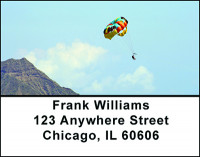 Parasailing Fun Address Labels | LBBAD-11