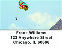 Parasailing Fun Address Labels | LBBAD-11
