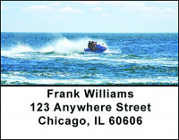 Jet Ski Fun Address Labels | LBBAD-14