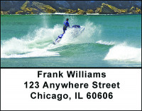 Jet Ski Fun Address Labels | LBBAD-14
