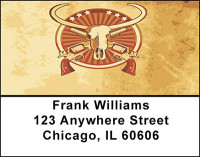Wild West Address Labels | LBBAD-18