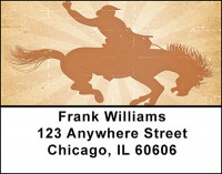 Wild West Address Labels | LBBAD-18