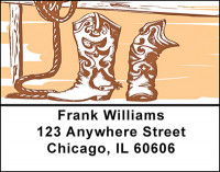 Cowboy Elements Address Labels | LBBAD-19