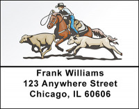 Rodeo Action Address Labels | LBBAD-22