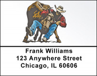 Rodeo Action Address Labels | LBBAD-22