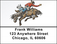 Rodeo Action Address Labels | LBBAD-22