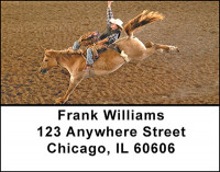 Rodeo Excitement Address Labels | LBBAD-23