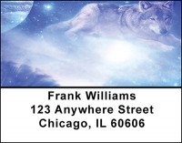 Mystical Wolf Address Labels | LBBAD-25