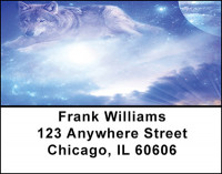 Mystical Wolf Address Labels | LBBAD-25
