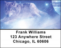 Mystical Wolf Address Labels | LBBAD-25