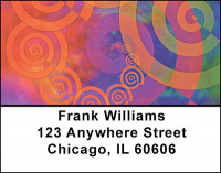 Mystical Spirals Address Labels | LBBAD-26