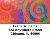 Mystical Spirals Address Labels | LBBAD-26