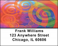 Mystical Spirals Address Labels | LBBAD-26