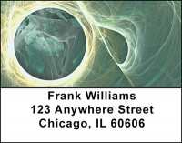 Mystical Clouds and Planets Address Labels | LBBAD-29