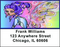 Fairy Butterfly Address Labels | LBBAD-38