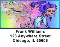 Fairy Butterfly Address Labels | LBBAD-38