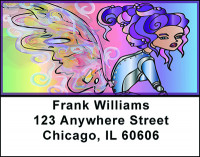 Fairy Butterfly Address Labels | LBBAD-38