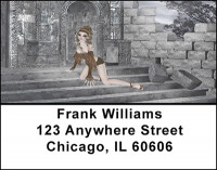 Gothic Ruins Address Labels | LBBAD-39