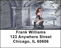 Gothic Ruins Address Labels | LBBAD-39