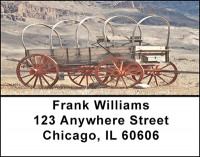 Western Carriage Address Labels | LBBAD-42