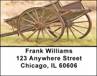 Western Carriage Address Labels | LBBAD-42