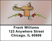 Cowboy Gear Address Labels | LBBAD-44