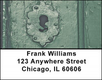 Vintage Keyholes Address Labels | LBBAD-45