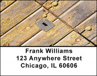 Vintage Keyholes Address Labels | LBBAD-45