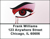 Gothic Eyes Address Labels | LBBAD-50