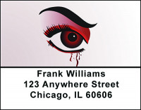Gothic Eyes Address Labels | LBBAD-50