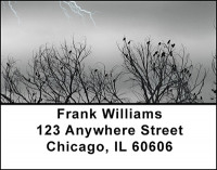 Lightning Storms Address Labels | LBBAD-53