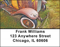 Vintage Abandoned Car Address Labels | LBBAD-56
