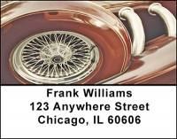 Vintage Cars Address Labels | LBBAD-57