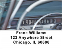 Vintage Classic Cars Address Labels | LBBAD-58