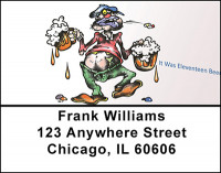 Drunk On Beer Address Labels | LBBAD-61