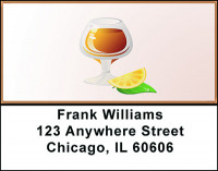 Alcoholic Drinks Address Labels | LBBAD-62