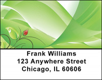 Green Nature Rejuvenation Address Labels | LBBAD-64