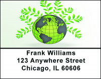 Living Green Address Labels | LBBAD-65