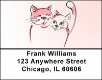 Pur-r-rfect Cat Lovers Address Labels | LBBAD-70