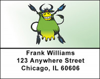 Smiling Cow Address Labels | LBBAD-71