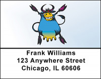 Smiling Cow Address Labels | LBBAD-71