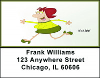 The Shopper Address Labels | LBBAD-77